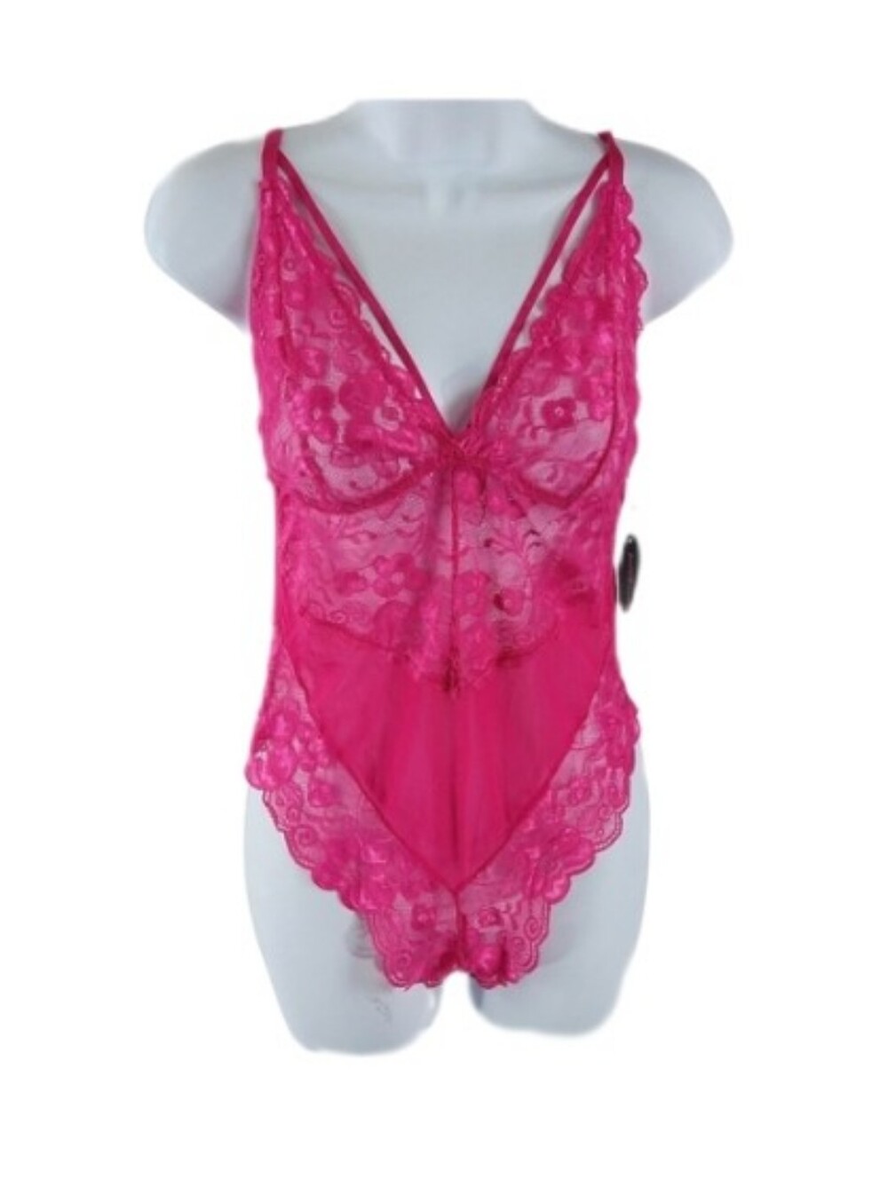 🆕 Avidlove Pink Lace Bodysuit Lingerie M